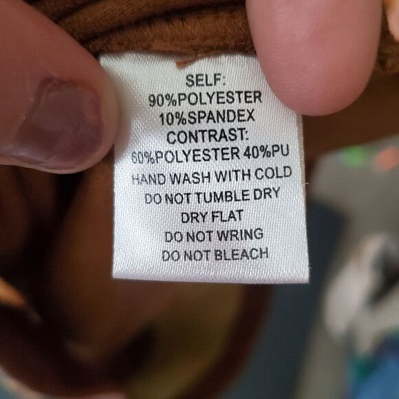 Necessary clothing Tan Suede Crop Top - Picture 9 of 9